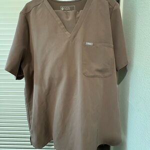 FIGS Women Taupe Brown Complete Set Size XXL